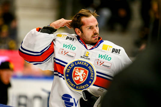 Växjös målvakt Cristopher Nihlstorp