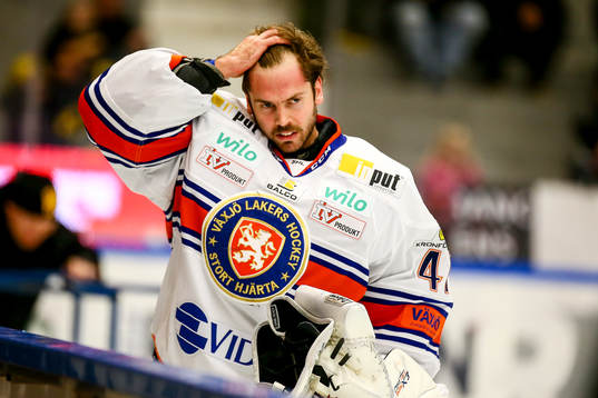 Växjös målvakt Cristopher Nihlstorp
