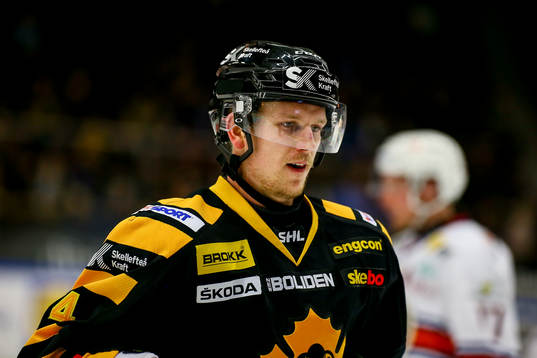 Skellefteås Tim Heed jublar