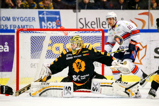 Skellefteås målvakt Erik Hanses