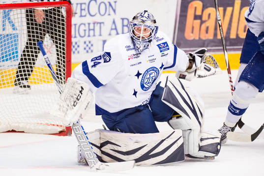 Leksands målvakt Joakim Lundström