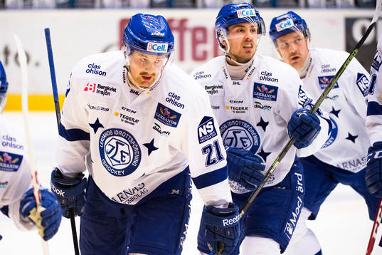Leksands  Mattias Ritola , Robin Gartner  och Jens