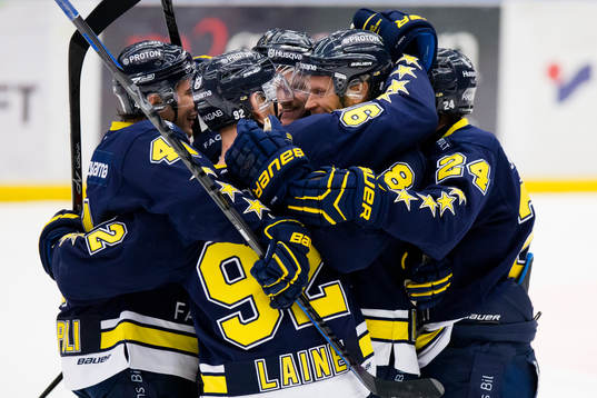 s Chris Campoli, Teemu Laine, Ted Brithén, Jere Karalahti