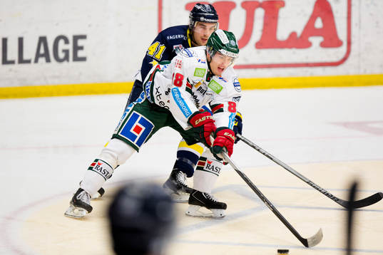 s Chris Campoli mot Frölundas Andreas Johnson