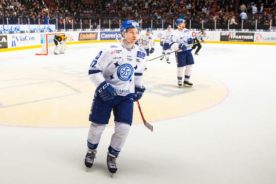 Leksands  Jens Bergenström  jublar