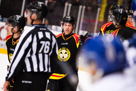 Brynäs Greg Scott jublar