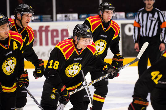 Brynäs Jacob Blomqvist, Jonas Nordquist, Anton Rödin och