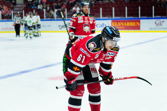 Malmö Redhawks Nicklas Jadeland och Jens Olsson deppar