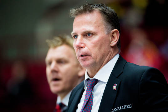 Malmö Redhawks tränare Mats Lusth