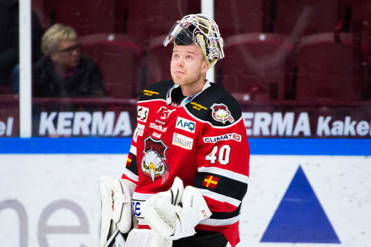 Malmö Redhawks målvakt Pontus Sjögren