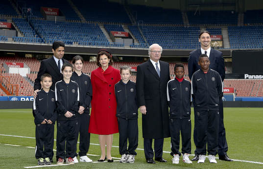 Bläddra bland fler bilder av Fotboll, Kung Carl XVI Gustaf och Zlatan Ibrahimovic