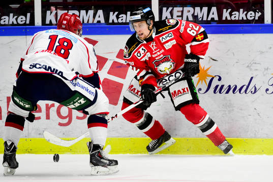 Malmö Redhawks Jens Jakobs utmanar Södertäljes Jakob