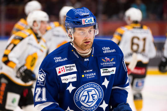 Leksands Mattias Ritola deppar