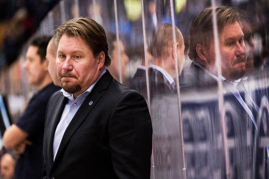 Leksands Huvudtränare Andreas Appelgren deppar