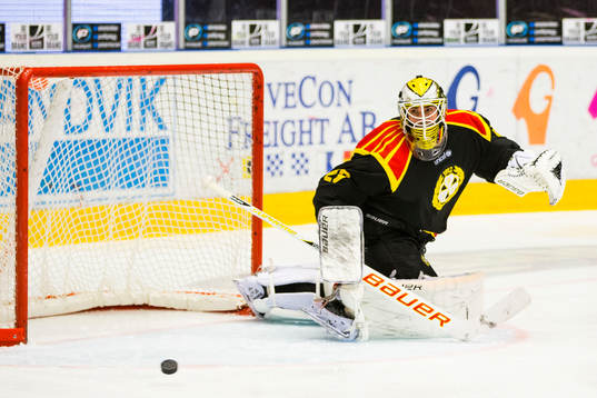 Brynäs målvakt Bernhard Starkbaum