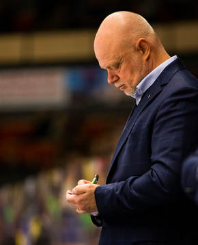 Linköpings tränare Roger Melin