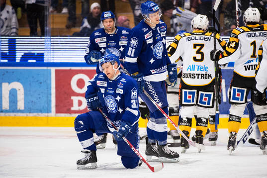 Leksands Joonas Rönnberg, Johan Ryno och Jens Bergenström