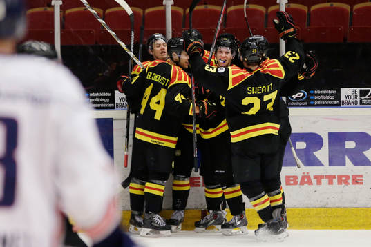 Brynäs Greg Scott jublar