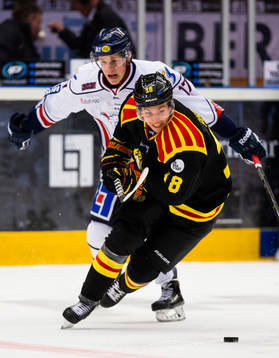 Linköpings Henrik Törnqvist och Brynäs Anton Rödin