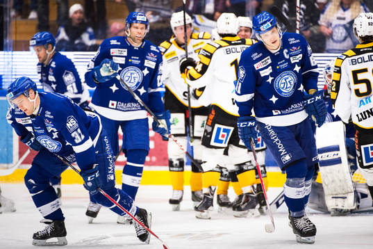 Leksands Jens Bergenström, Joonas Rönnberg  och Johan