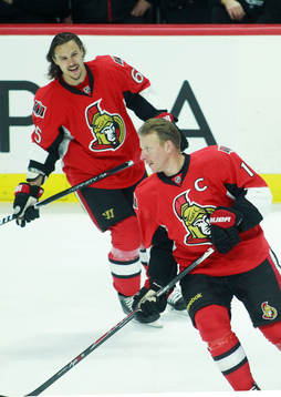 Daniel Alfredsson och Erik Karlsson, Ottawa