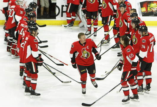 Dec. 04, 2014 - Ottawa, ON, CAN - Daniel Alfredsson, of