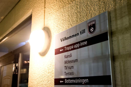 Ingången till Qvidings kansli