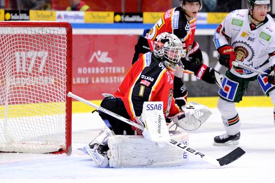 Luleås målvakt Daniel Larsson