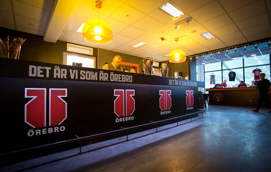 Örebros bar och restaurang med texten det är vi som är