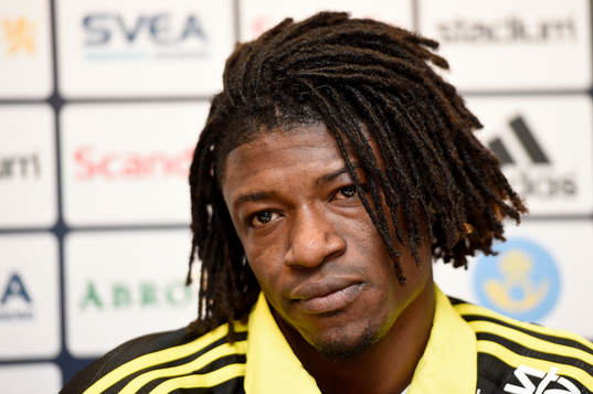 AIK presenterar nyförvärvet Mohamed Bangura på en