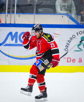 Örebros Martin Johansson jublar
