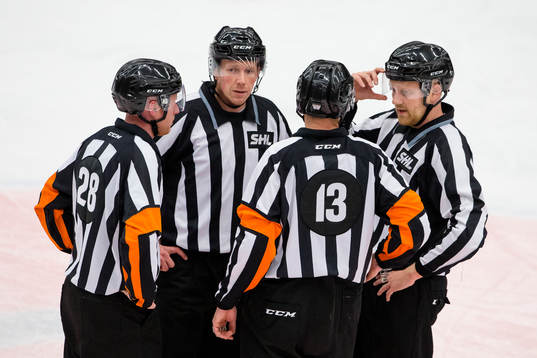 Domare Mikael Holm, Domare Morgan Johansson  och