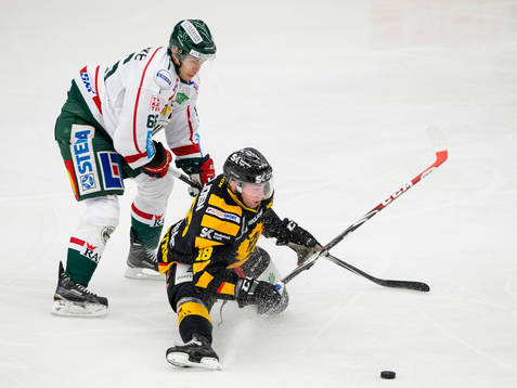 Frölundas Oscar Fantenberg trycker till Skellefteås