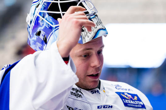 Leksands målvakt Oscar Alsenfelt