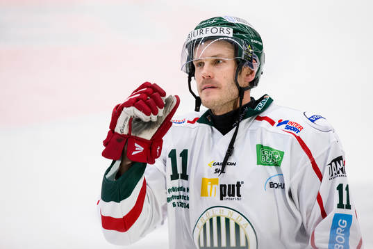 Frölundas Magnus Kahnberg deppig