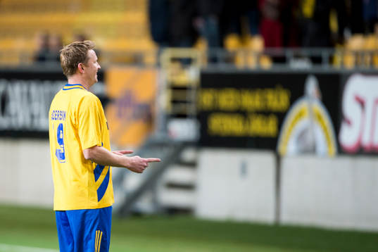 VM94-Lagets Kennet Andersson har gjort mål och gör sin