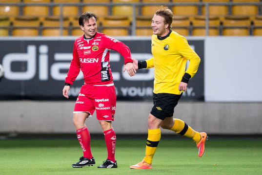 Elfsborgs Tobias Linderoth och Team Klas Ingessons Martin