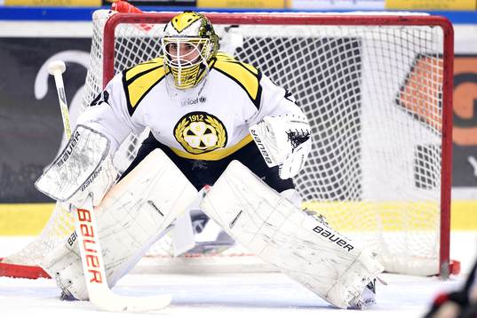 Brynäs målvakt Bernhard Starkbaum