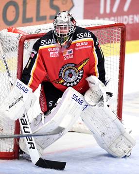 Luleås målvakt Daniel Larsson