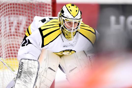 Brynäs målvakt Bernhard Starkbaum