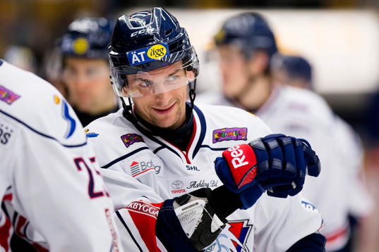 Linköpings Magnus Johansson glad
