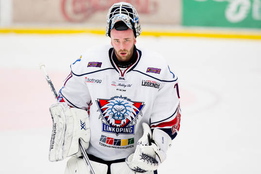 Linköpings målvakt David Rautio