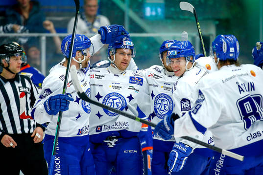 Leksands Jens Bergenström jublar