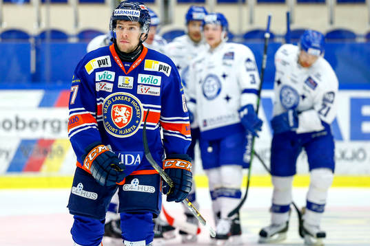 Växjös Robert Rosén deppar