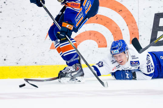 Leksands Toni Kähkönen sträcker sig