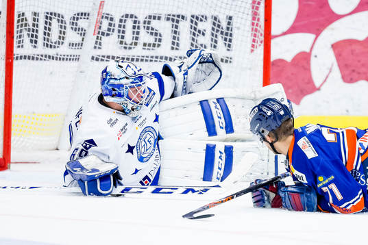 Leksands målvakt Oscar Alsenfelt