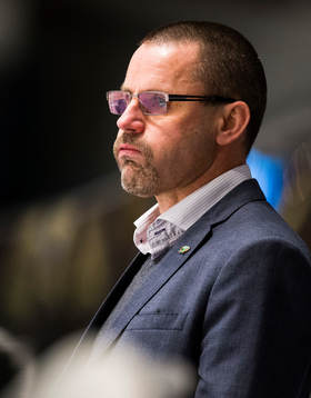 Färjestads Färjestads tränare Tommy Samuelsson