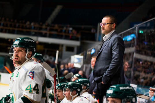Färjestads Färjestads tränare Tommy Samuelsson