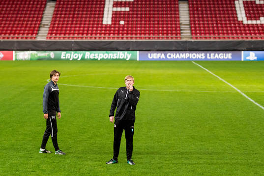 Malmö FFs Simon Thern och Emil Forsberg