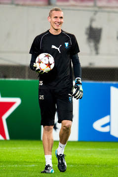 Malmö FFs målvakt Robin Olsen